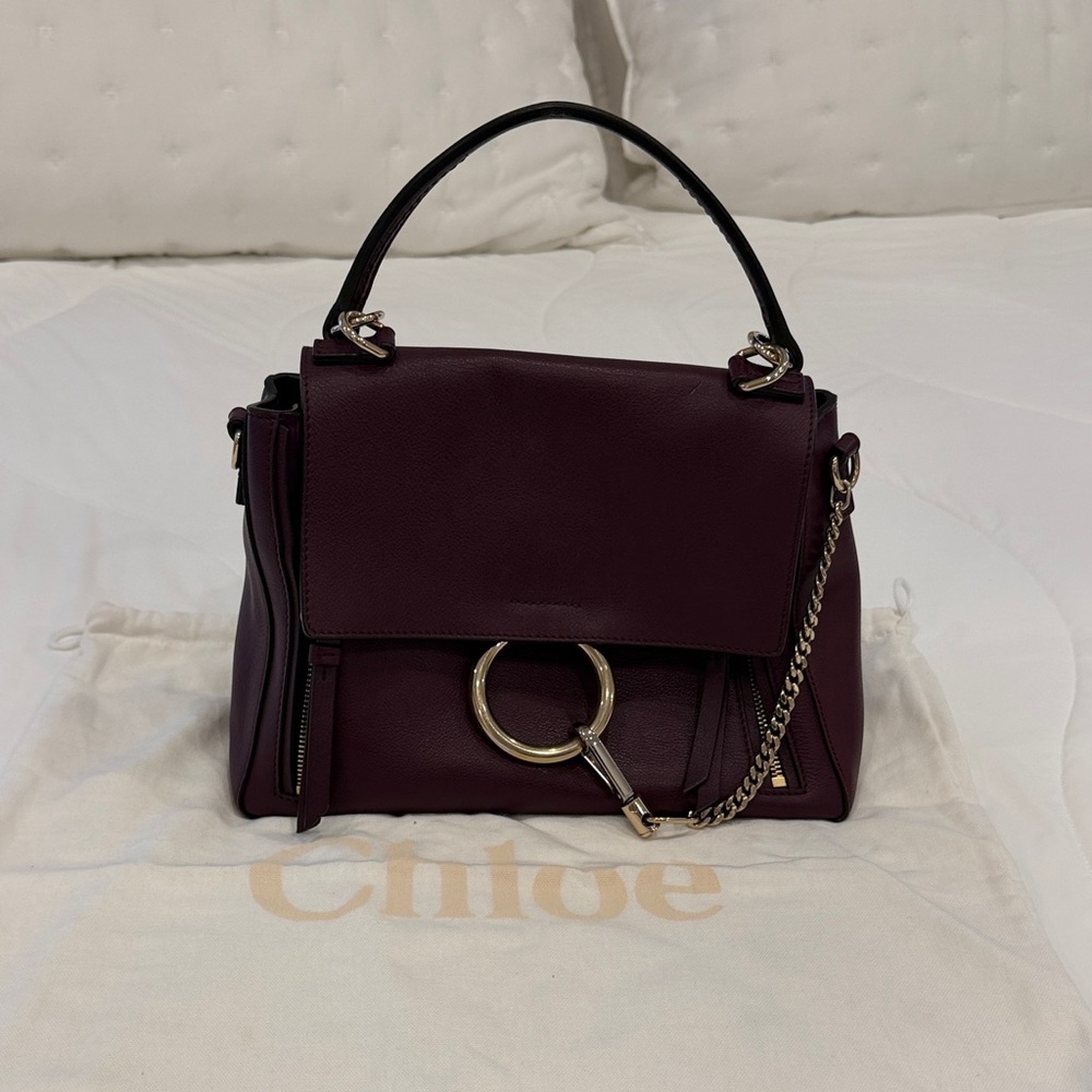 Chloe calfskin small faye day shoulder bag